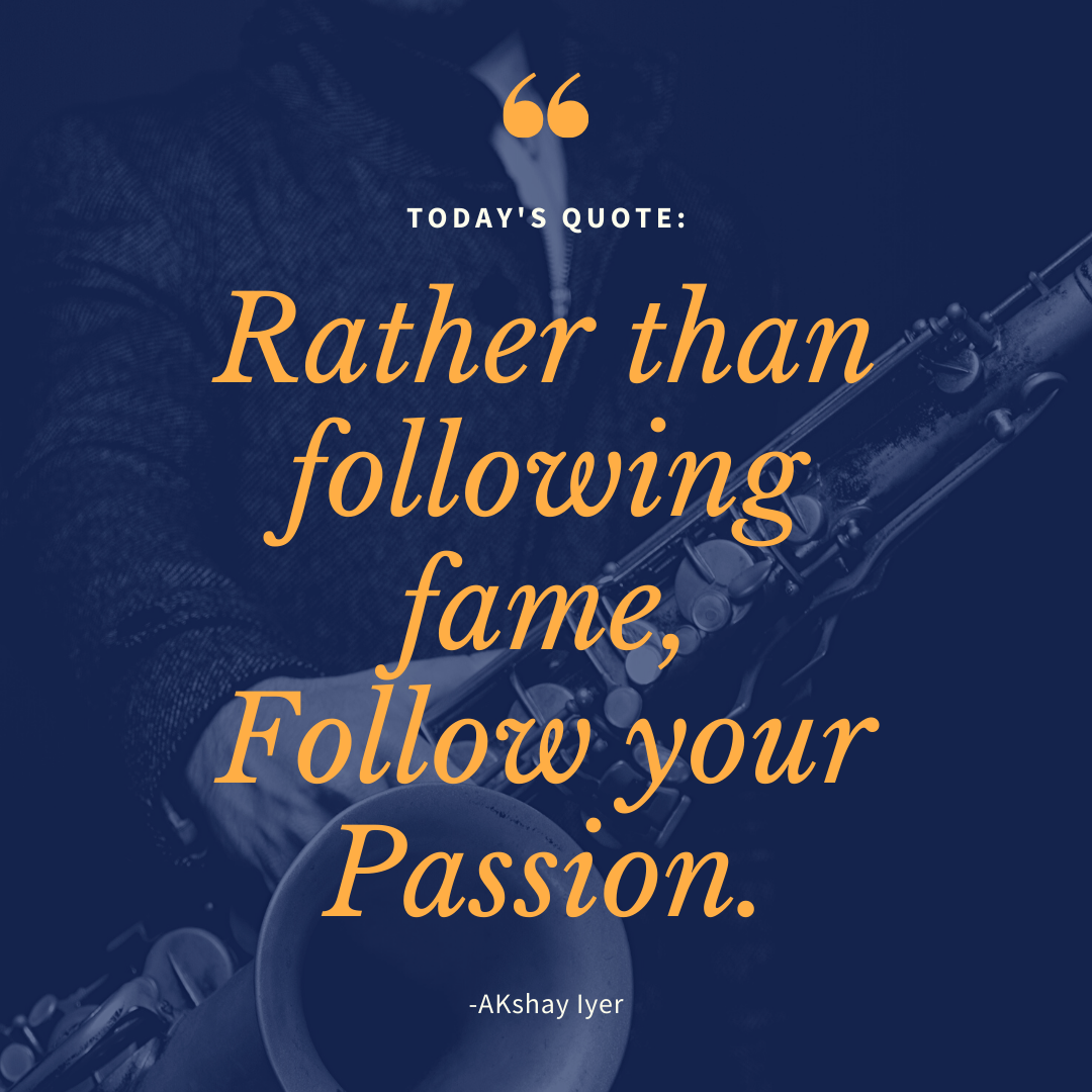 You are currently viewing Follow Your Passion | Quote