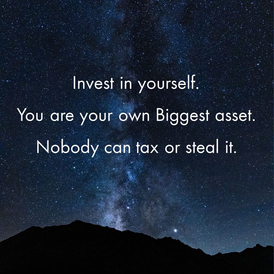 Read more about the article Invest in Yourself | Biggest Asset – YOU