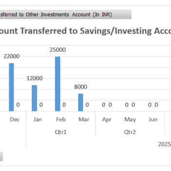 Amount Transferred to other Investments summary